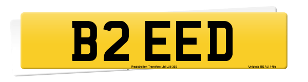 Registration number B2 EED